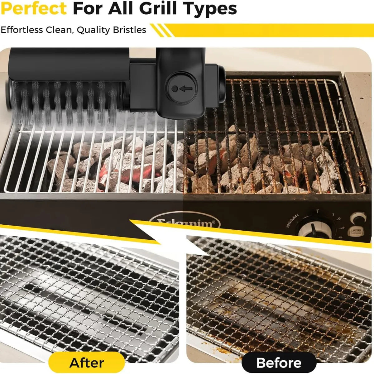 FlameReady™ Electric Grill Brush - USB-C Charging
